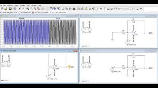 OPAMP INVERTING NONINVERTING VOLTAGE FOLLOWER USING LTSPICE [upl. by Annuaerb]