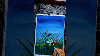 Drawing flowers drawing flowers gardenart Himu [upl. by Sileray]