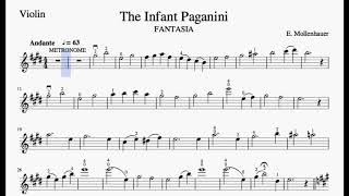 Mollenhauer Infant Paganini for Violin Practice Piano Accompaniment with Metronome [upl. by Elvie]