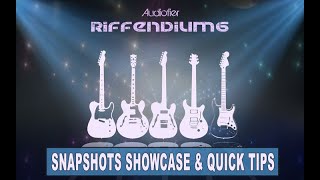 Audiofier RIFFENDIUM 6 FunkyDisco Guitars Overview Presets and Quick Tips [upl. by Marney]