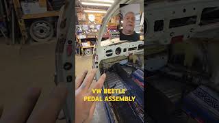 VW Beetle DIY Videos  Beetle pedal assembly  VW Baja Bug  short [upl. by Ymorej]