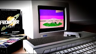 Elite II Frontier Intro  Atari ST  Amiga 500  Scanline Pixels [upl. by Ahcim]