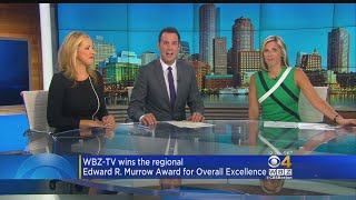 WBZTV Wins Murrow Award For Outstanding Excellence [upl. by Aneehsram]