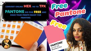 How to Convert HEX to Pantone for Free  HEX se Pantone kaise convert karien Easy Way In Hindi [upl. by Devitt]