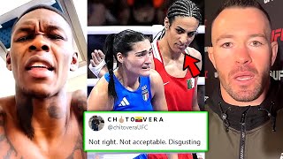 MMA Community FURIOUS Over Imane Khelif Beating Angela Carini In 46 Seconds At Olympics  MMA NEWS [upl. by Yhtomot467]