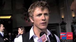 Charlie Bewley of quotTwilight New Moonquot  Astro Boy Premiere [upl. by Libyc762]