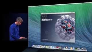 WWDC 2013 Maps Calendar and iBook for OS X Mavericks Demo [upl. by Ollecram991]