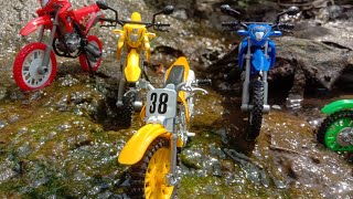 MOTOR CROSS FINGER MOTOR CROSS TOYS MOTOR CROSS ADVENTURE motorcross [upl. by Rez597]