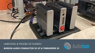 Burson Audio Conductor 3X GT amp Timekeeper 3X GT  UNBOXING amp ANÁLISIS [upl. by Anaahs]