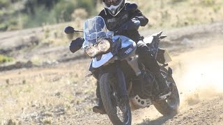 2015 Triumph Tiger 800 XC Reviewd Sponsored By Knox [upl. by Enneillij]