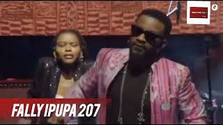 Fally Ipupa en live 207 kabasele à Kinshasa pour les lancement de lAfro media [upl. by Yawnoc]