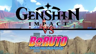 voice Actor Boruto Naruto the Next Generation x Genshin Impact Dub Japanes [upl. by Roanne]