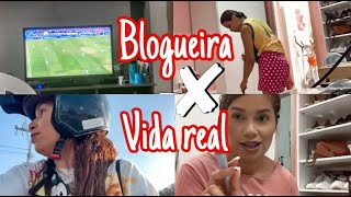 Dia de blogueira X vida real sem cortes [upl. by Akenat]