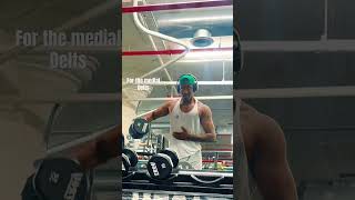 Shoulder pads shoulderworkout trending motivation fitness shortvideo shorts short fyp gym [upl. by Ezri]