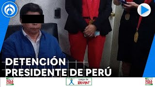 Así fue la detención de Pedro Castillo expresidente de Perú [upl. by Ahsinrats]