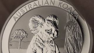 Closeup look at the 2017 Australian Koala 1oz Silver Bullion Coin [upl. by Ronna657]