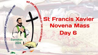 St Francis Xavier  Novena Mass  Day 6  Live  Goa365 TV [upl. by Oliana]