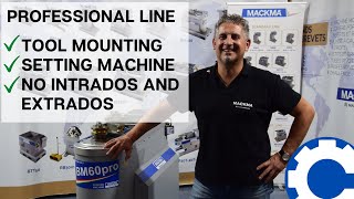 Mackma Machine PRO Series remove the intrados and extrados after the bend [upl. by Ziagos]