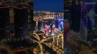 yancheng jiangsu china aisa chinatravel travel travelvlog city urban drone [upl. by Ssej]