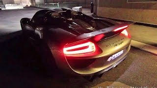 Porsche 918 Spyder Goes FULL THROTTLE [upl. by Murrah]