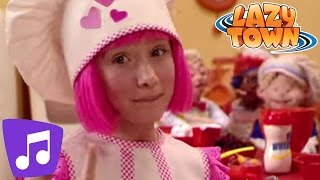 Lazy Town  Cooking By The Book Music Video [upl. by Yroc]