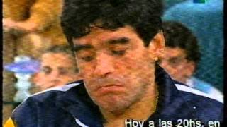 Maradona speaks of drugs  Part 1 1997 [upl. by Inatsed884]