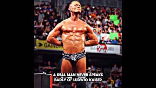 A REAL man never speaks badly of LUDWIG KAISER 🇩🇪 wwe [upl. by Perr]