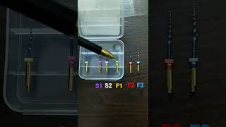 Sequence of Protaper type rotary system  Speed endo Rotary endodontics [upl. by Zosi]