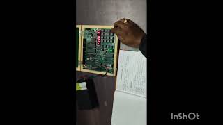 Practical of 8085 programming in microprocessor kit [upl. by Audra237]