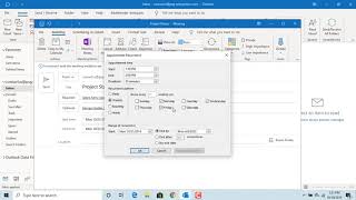 How to Schedule a Meeting in Outlook  Office 365 [upl. by Oicor]