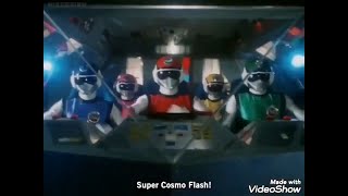 Sentai Choushinsei Flashman all Reconstructive Experiment Empire Mess Monster are defeated ENG SUB [upl. by Sucramed]