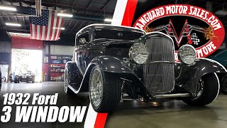 1932 Ford 3 Window Coupe For Sale Vanguard Motor Sales 1044 [upl. by Aihsilat692]