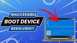 INACCESSIBLE BOOT DEVICE  RESOLVIDO EM APENAS 1 MINUTO [upl. by Puna899]