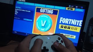 How to gift VBUCKS In Fortnite Battle Royale [upl. by Enerod]