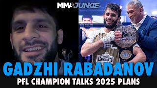 Gadzhi Rabadanov Felt Pressure to Join Islam Makhachev Usman Nurmagomedov as Champ Talks 2025 Plan [upl. by Bel]