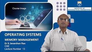 Memory Management by Dr S Janardhan Rao [upl. by Eanyl]