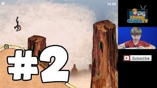 Ethan Gamer plays STICKMAN Downhill Motocross Part 2 iPad [upl. by Arhoz]