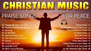 Morning Christian Worship Songs 2023 With Lyrics Playlist 🙏 Greatest Worship Christian Music Ever [upl. by Noruq]