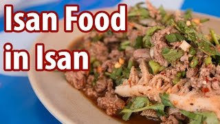 Isan Food at Somchai Pochana สมชัยโภชนา [upl. by Karyl292]