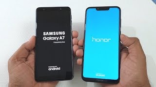 Samsung Galaxy A72018 vs Honor Play Speed Test [upl. by Ajaj]