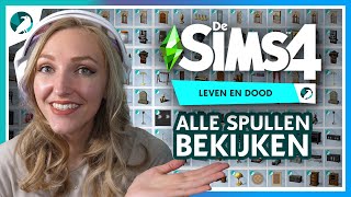 DOODSKISTEN SALE 👻  Sims 4 Leven amp Dood • Spullen Overzicht [upl. by Siari665]