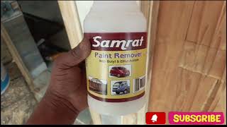 Paint Remover  How to Use Paint Remover  Paint Remover On wood  Paint ko Kaise Nikale [upl. by Annavoig226]