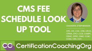 CMS Fee Schedule Lookup Tool — StepbyStep Instructions [upl. by Aydidey]