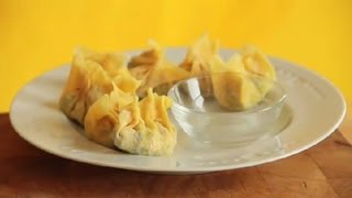 How to Make Chinese Dumplings With Wonton Skins  Dumpling Recipes [upl. by Emiline134]