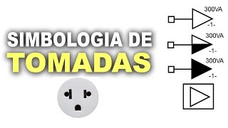 Simbologia de tomadas em diagramas elétricos [upl. by Laina]