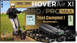 HOVERAir X1 PRO amp PROMAX  Fonctions Tests Vitesse MAX  Un cadreur PARFAIT [upl. by Janene]