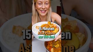 Schnelle Asia Pfanne  Wok Gericht mit nur 300 Kcal 🍛 [upl. by Nitz]