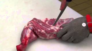 LAMB FOREQUARTER  BUTCHER BREAKDOWN [upl. by Prud]