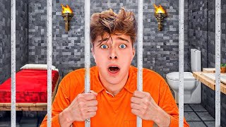 LOCKED IN MINECRAFT PRISON FOR 24 HOURS [upl. by Retsub325]