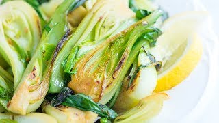 Easy Sauteed Bok Choy Recipe [upl. by Erdreid]